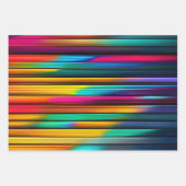 Abstrakte Fraktal-Textur Geschenkpapier Set (Vorderseite 3)