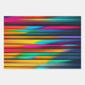 Abstrakte Fraktal-Textur Geschenkpapier Set (Vorderseite 2)