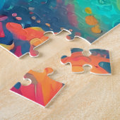 Abstrakte Fraktal-Textur Puzzle (Seite)