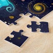 Abstrakte Fraktal-Textur Puzzle (Seite)