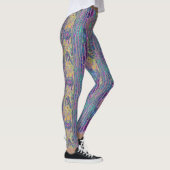 abstrakte Fraktale Leggings (Rechts)
