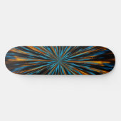 Abstrakte Fraktallichter Skateboard (Horizontal)