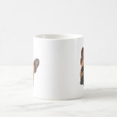 Abstrakte französische Bulldog-Kaffee-Tasse Kaffeetasse (Mittel)