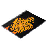 Abstrakte Frau Expressive Moderne Silhouette Notizblock (Linke Seite)