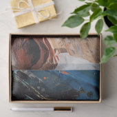 Abstrakte Frau I Seidenpapier (Geschenk)