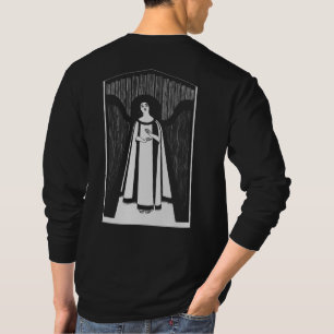Abstrakte Frau Zeichnung Kunst Vintage Minimalisti T-Shirt