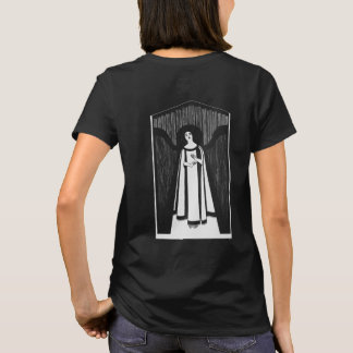 Abstrakte Frau Zeichnung Kunst Vintage Minimalisti T-Shirt