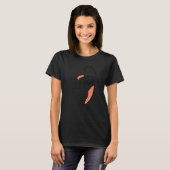 Abstrakte Frauengefahr T-Shirt (Vorne ganz)