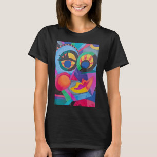 Abstrakte Frauengefahr T-Shirt