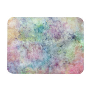 abstrakte freie Hand, die vom Watercolor zeichnet Magnet