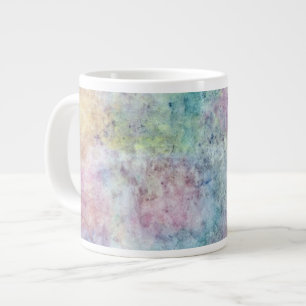 abstrakte freie Hand zeichnend aus Wasserfarbe Jumbo-Tasse