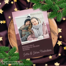 Abstrakte Frohe Festtage mit Charme in Rosa