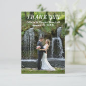 Abstrakte Frühlingsfarben - Herzlichen Dank Dankeskarte (Stehend Vorderseite)