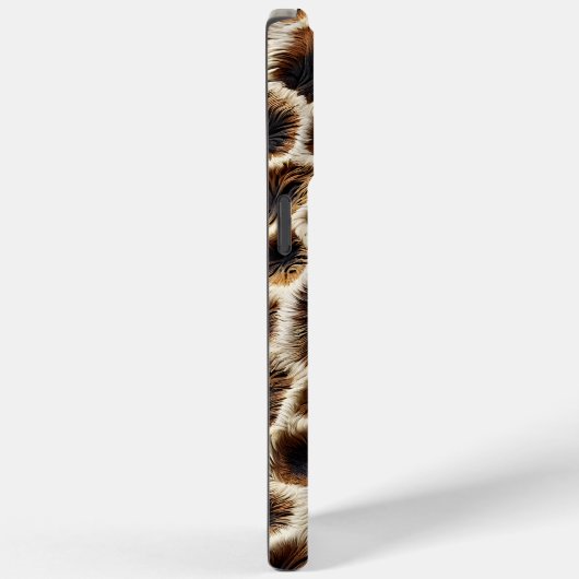 Abstrakte Fur Textur Starke Hüllen (Rückseite / Rechts)