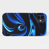 Abstrakte Fütterung des Blauwal Case-Mate iPhone Hülle (Rückseite (Horizontal))