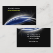 abstrakte Futuristische Visitenkarte (Vorne/Hinten)