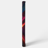 Abstrakte futuristische Wissenschaft, farbenfrohe Samsung Galaxy Hülle (Linke Seite)