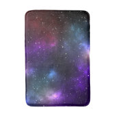Abstrakte Galaxie-Konstellationen Digitale Kunst Badematte (Vorderseite Vertikal)