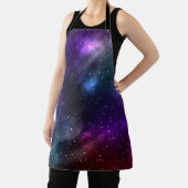 Abstrakte Galaxie-Konstellationen Digitale Kunst Schürze (InSitu)