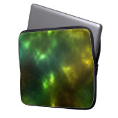 Abstrakte Galaxiekonstellationen Digitale Kunst: I Laptopschutzhülle (Vorderseite Links)