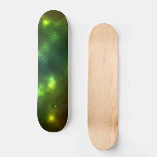 Abstrakte Galaxiekonstellationen Digitale Kunst: I Skateboard (Vorderseite)