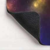 Abstrakte Galaxiekonstellationen Digitale Kunst: V Mousepad (Ecke)