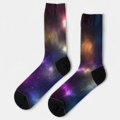 Abstrakte Galaxiekonstellationen Digitale Kunst: V Socken (Linkes Detail)