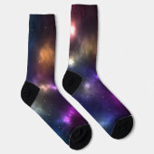 Abstrakte Galaxiekonstellationen Digitale Kunst: V Socken (Rechts)