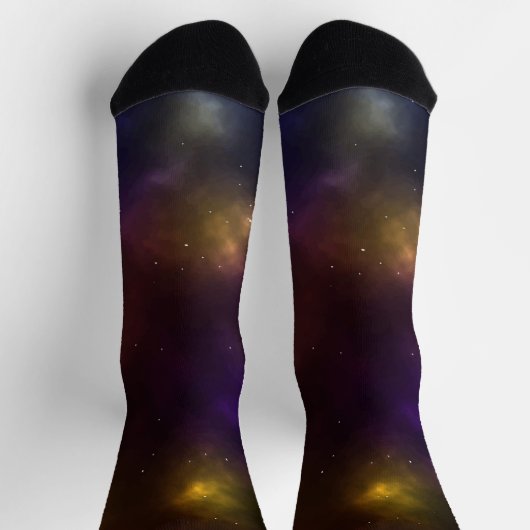 Abstrakte Galaxiekonstellationen Digitale Kunst: V Socken (Oben)