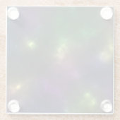 Abstrakte Galaxien-Konstellationen Digitale Kunst: Glasuntersetzer (Rückseite)