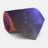 Abstrakte Galaxien-Konstellationen Digitale Kunst: Krawatte (Gerollt)