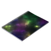 Abstrakte Galaxien-Konstellationen Digitale Kunst: Notizblock (Linke Seite)