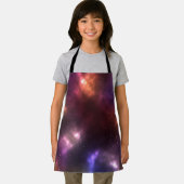 Abstrakte Galaxien-Konstellationen Digitale Kunst: Schürze (Insitu)