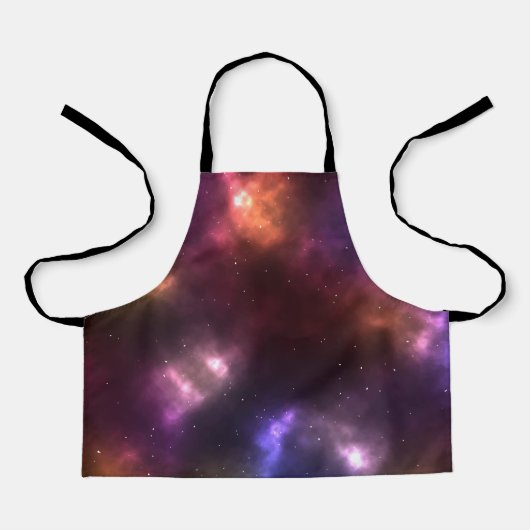 Abstrakte Galaxien-Konstellationen Digitale Kunst: Schürze (Vorderseite)