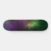 Abstrakte Galaxien-Konstellationen Digitale Kunst: Skateboard (Horizontal)