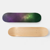 Abstrakte Galaxien-Konstellationen Digitale Kunst: Skateboard (Horizontal)