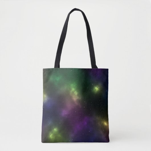 Abstrakte Galaxien-Konstellationen Digitale Kunst: Tasche (Vorderseite)