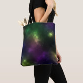 Abstrakte Galaxien-Konstellationen Digitale Kunst: Tasche (Von Nahem)