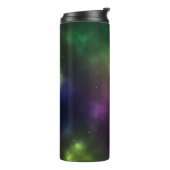 Abstrakte Galaxien-Konstellationen Digitale Kunst: Thermosbecher (Nach links gedreht)