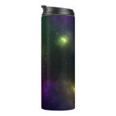 Abstrakte Galaxien-Konstellationen Digitale Kunst: Thermosbecher (Nach rechts gedreht)