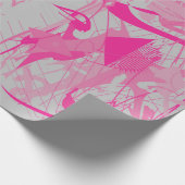 abstrakte Galaxis Geschenkpapier (Ecke)