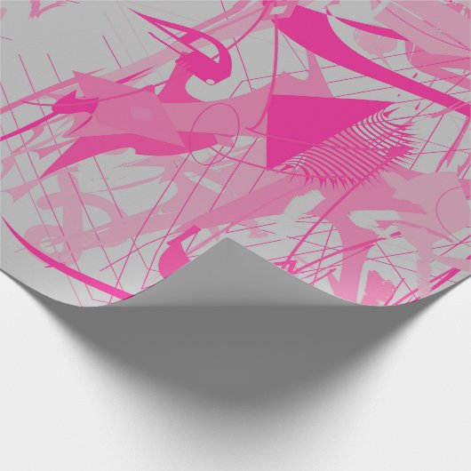 abstrakte Galaxis Geschenkpapier (Ecke)