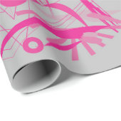 abstrakte Galaxis Geschenkpapier (Rolleneckpunkt)