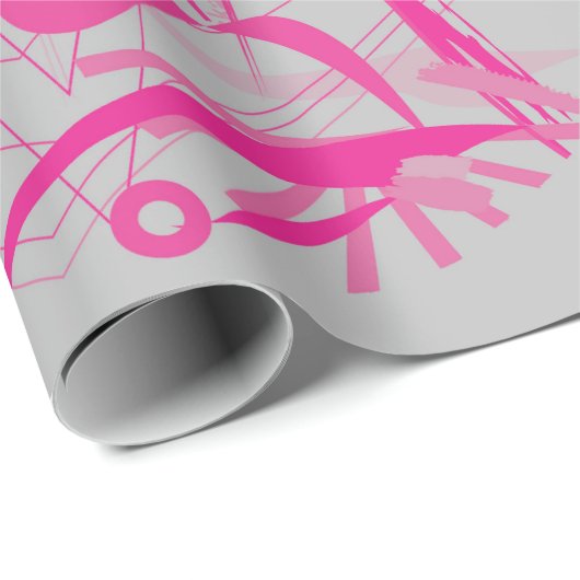 abstrakte Galaxis Geschenkpapier (Rolleneckpunkt)