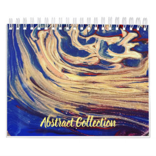Abstrakte Galerie Flüssigkunstbilder Kalender