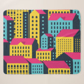 Abstrakte Gebäude Landschaft Vintag Sherpadecke (Vorderseite (Horizontal))