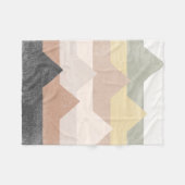 Abstrakte Gebirgsgestaltung Fleecedecke (Vorderseite (Horizontal))