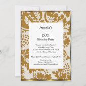 Abstrakte Geburtstagspartei Einladung (Vorderseite)