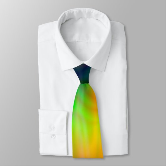 Abstrakte gefärbte Krawatte (Gebunden)