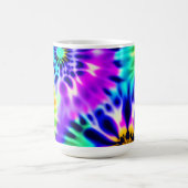 Abstrakte Gefärbte Krawatte Adire Muster Kaffeetasse (Mittel)
